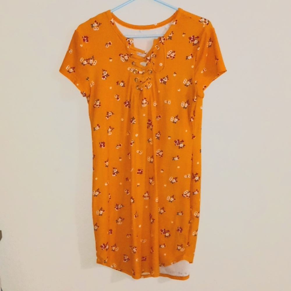 Dress with flowers